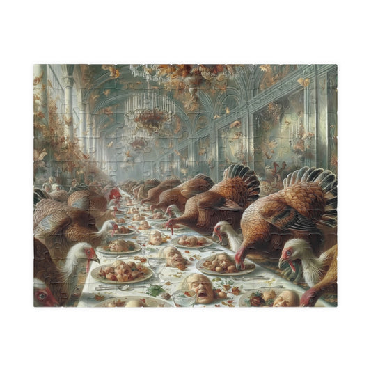 Grand Thanksgiving Feast, Gobble Gobble (Jigsaw Puzzle)