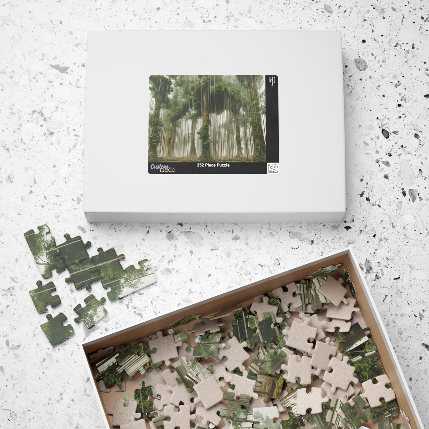 Concrete Jungle, Held by Rebar (Jigsaw Puzzle)