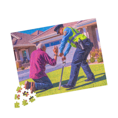 HOA Lawn Order, Suburban Justice (Jigsaw Puzzle)