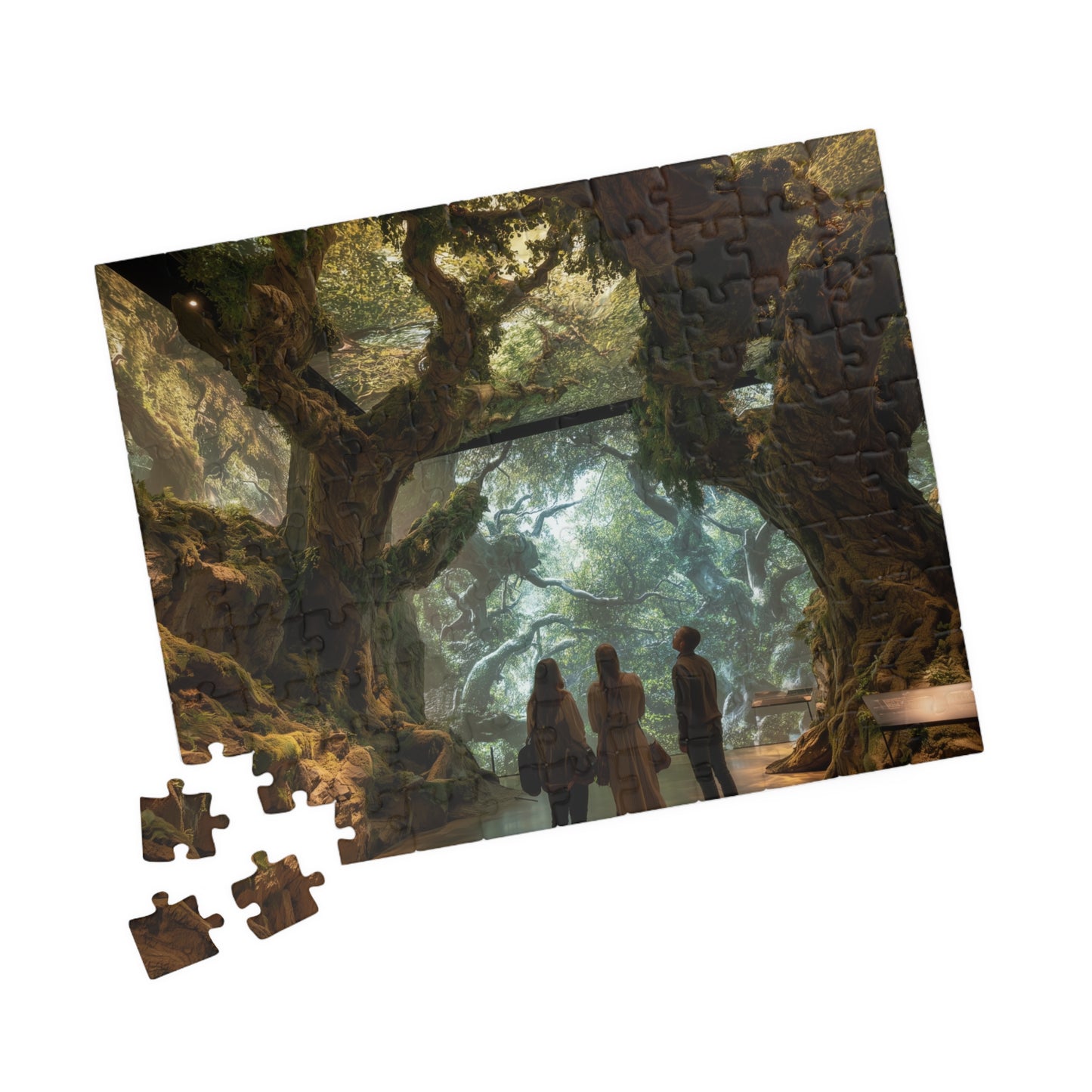 Guardians of a Lost World, Museum of Green Memory (Jigsaw Puzzle)