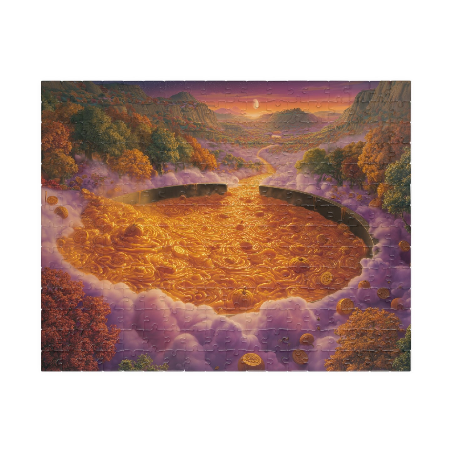 Pumpkin Soup Valley, Autumn's Bounty (Jigsaw Puzzle)