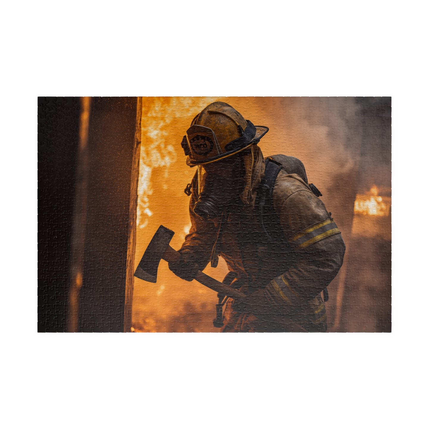 Smoke and Valor, Warrior of the Ember (Jigsaw Puzzle)