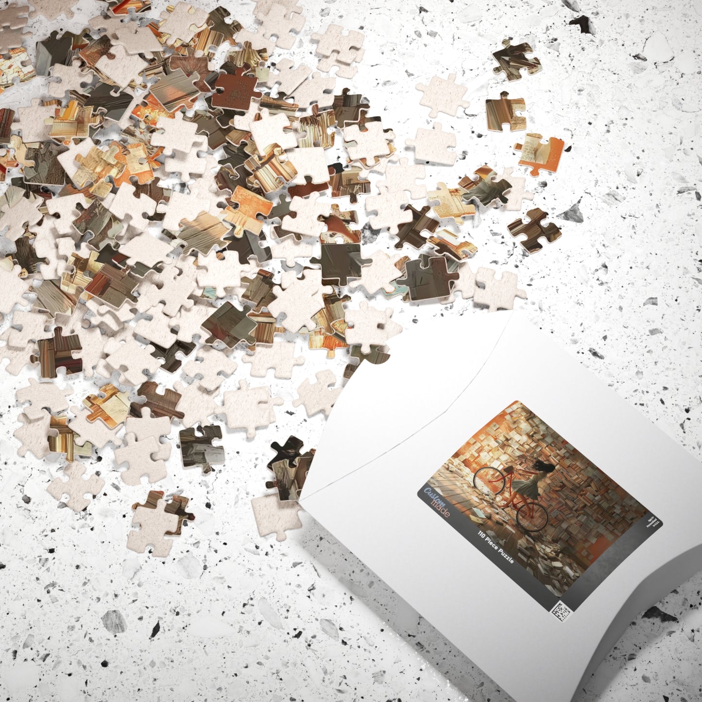 The Scholar's Escape, Wall of Books (Jigsaw Puzzle)