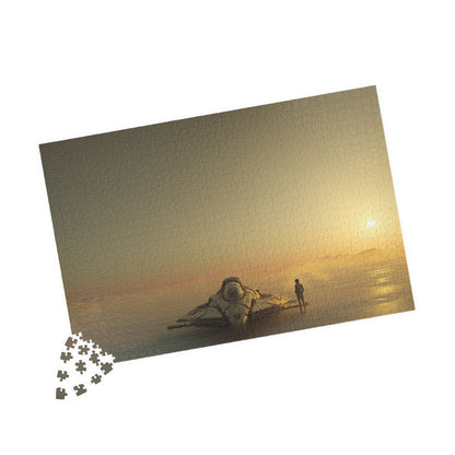 Stranded in Heaven, Vessel on the Cloud Sea (Jigsaw Puzzle)