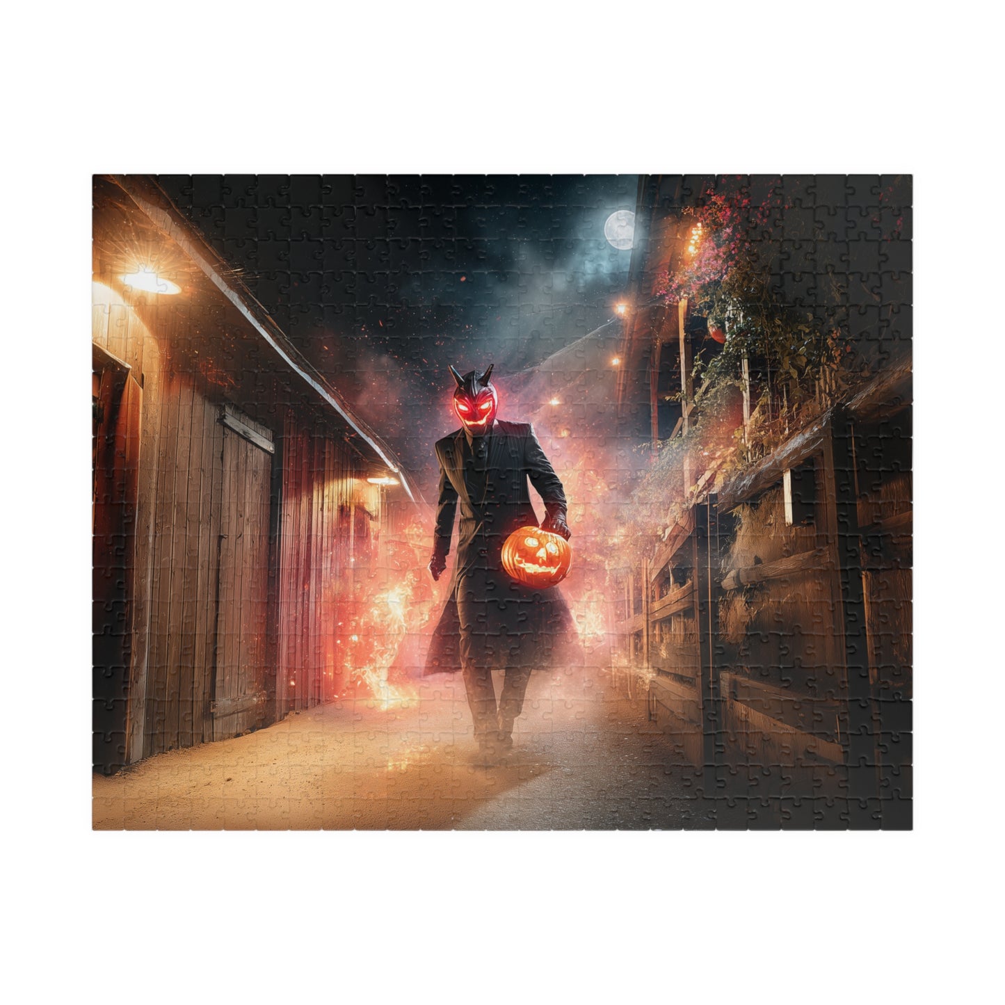 Harbinger of Halloween, Moonlit Fiend (Jigsaw Puzzle)