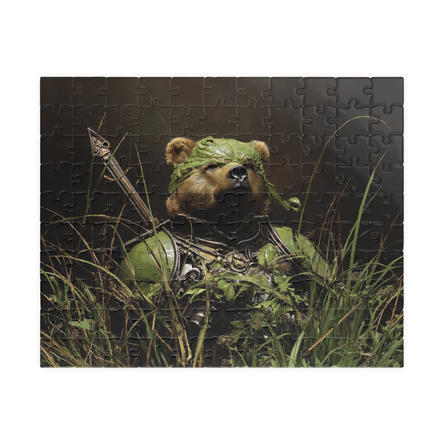 Bear Frog, The Woodland Guardian (Jigsaw Puzzle)