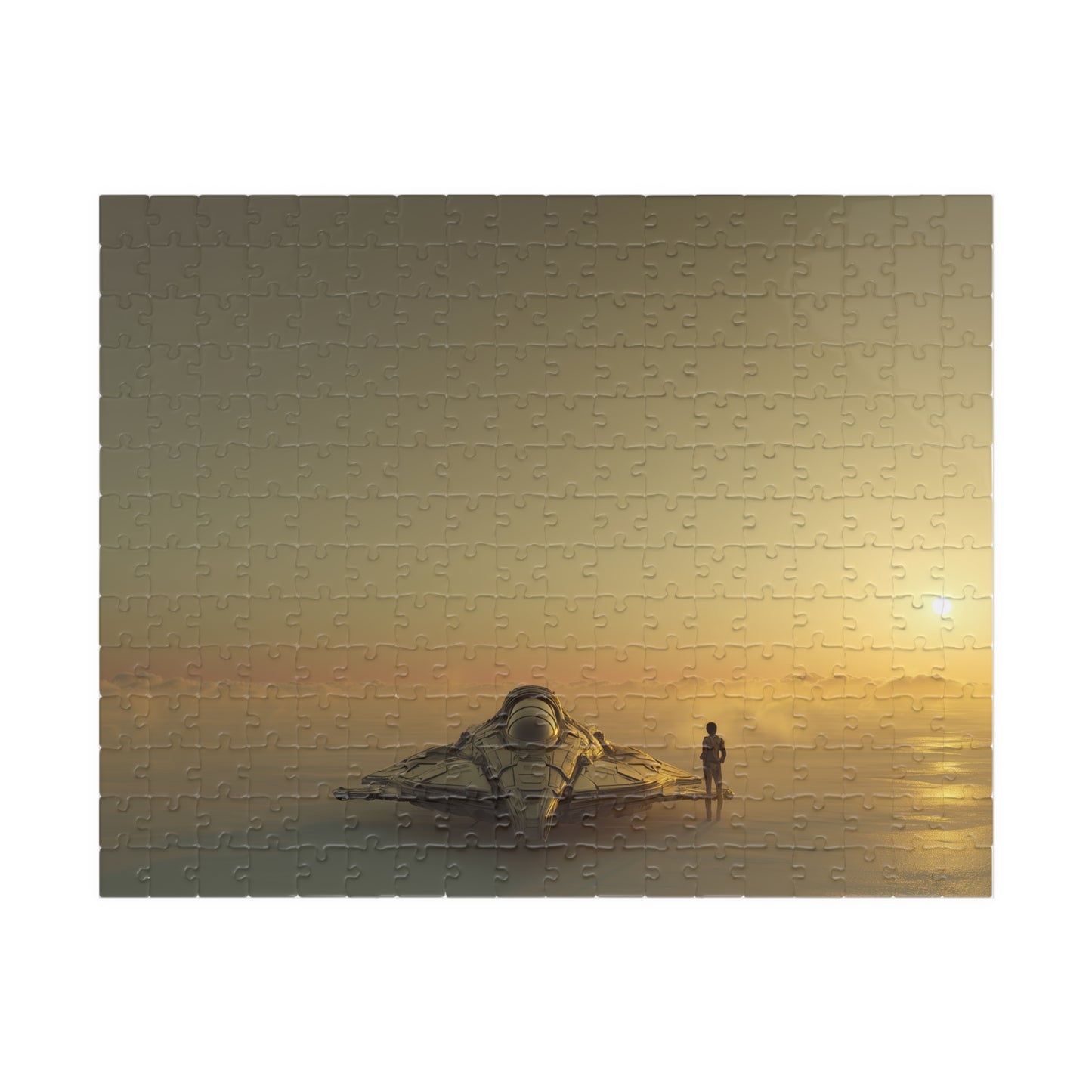 Stranded in Heaven, Vessel on the Cloud Sea (Jigsaw Puzzle)