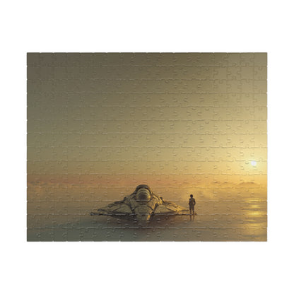 Stranded in Heaven, Vessel on the Cloud Sea (Jigsaw Puzzle)