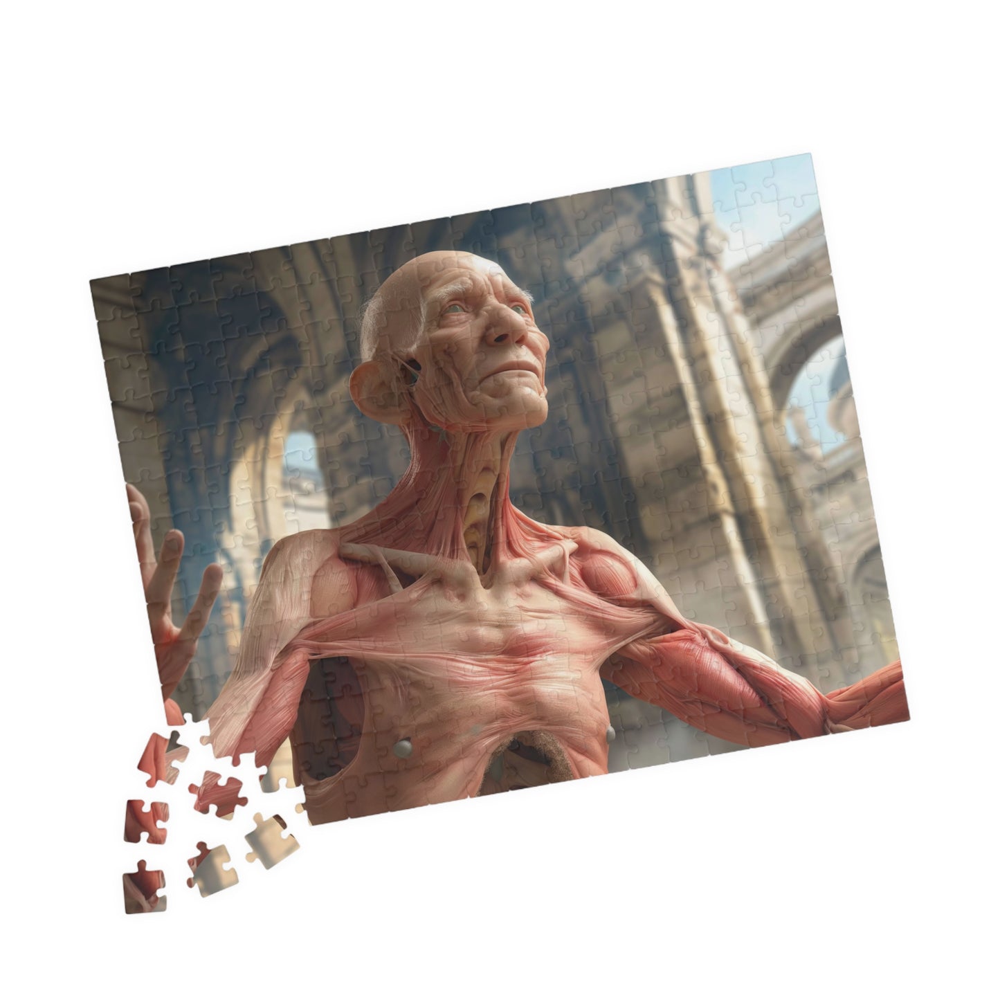 Unraveled Truths, Minus the Skin (Jigsaw Puzzle)