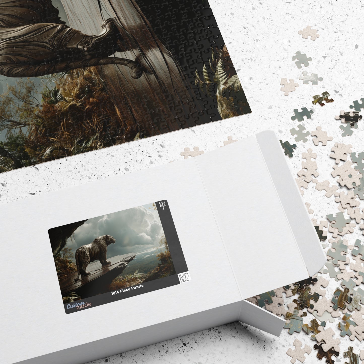 The Iron Sentinel, Metallic Majesty (Jigsaw Puzzle)