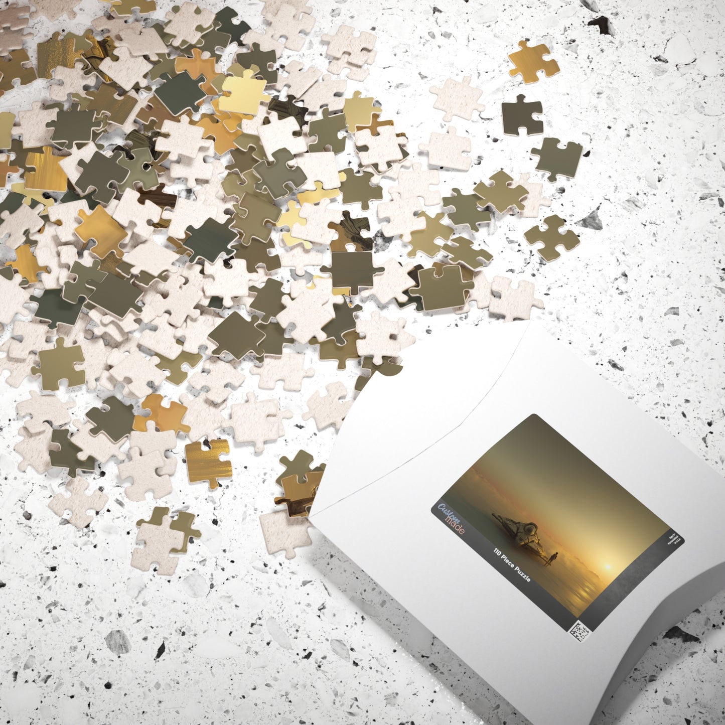 Stranded in Heaven, Vessel on the Cloud Sea (Jigsaw Puzzle)