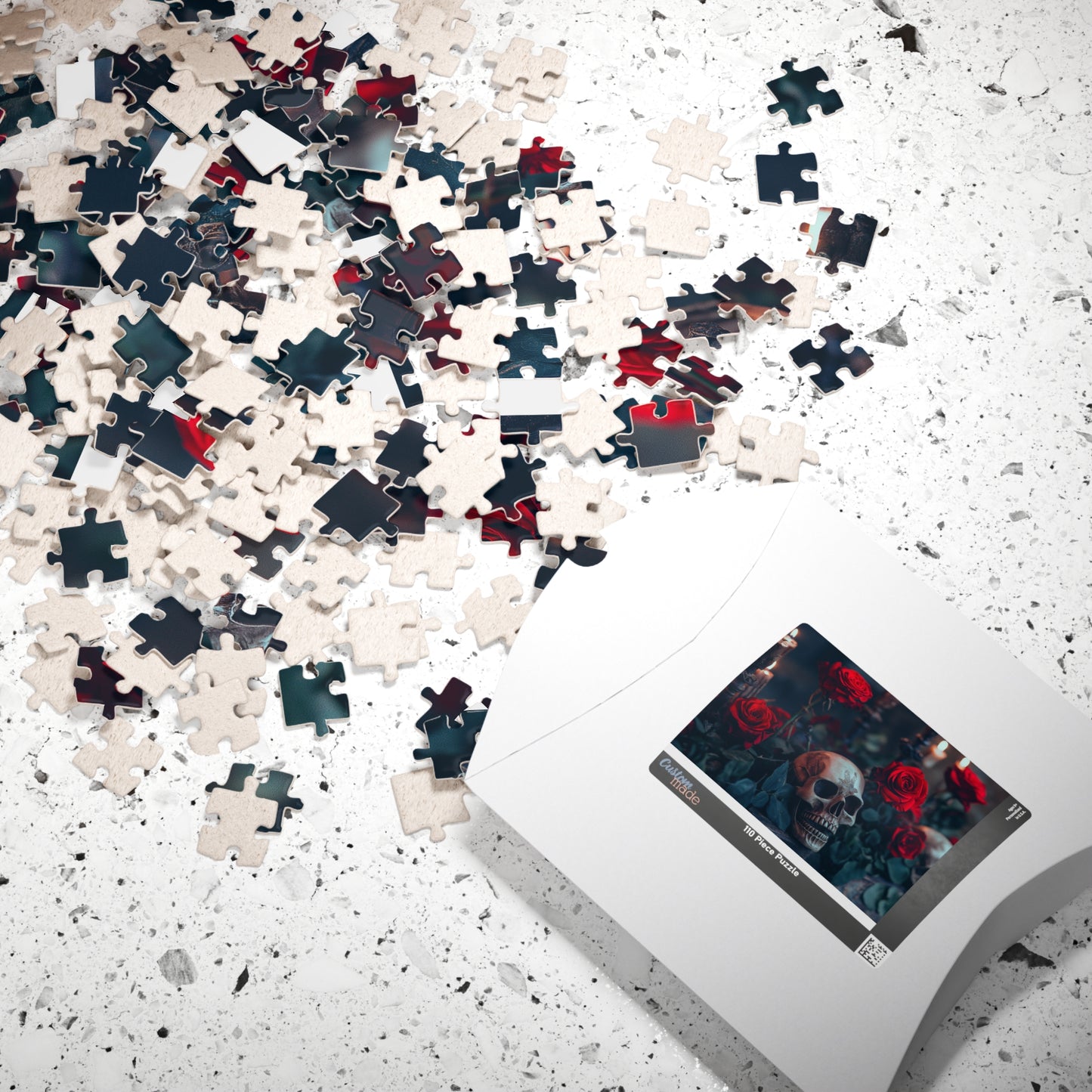 Mortal Bloom, Rose for a Skull (Jigsaw Puzzle)