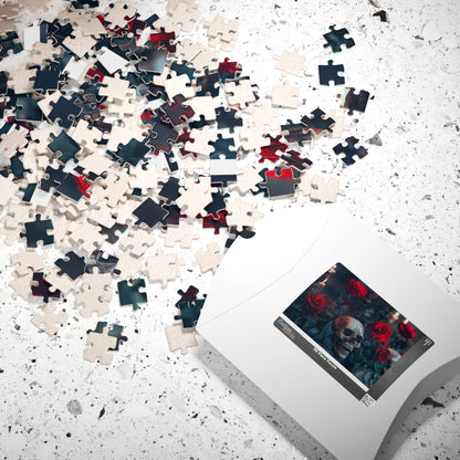 Mortal Bloom, Rose for a Skull (Jigsaw Puzzle)