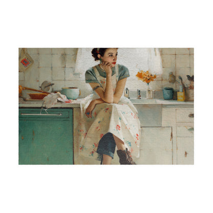 Lipstick and Leather, Good Housekeeping Gone Rogue (Jigsaw Puzzle)