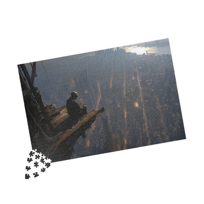 Builder of the Sky, Iron and Solitude (Jigsaw Puzzle)