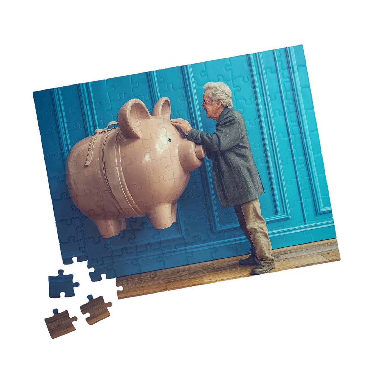 A Piggy's Promise, Time To Retire (Jigsaw Puzzle)