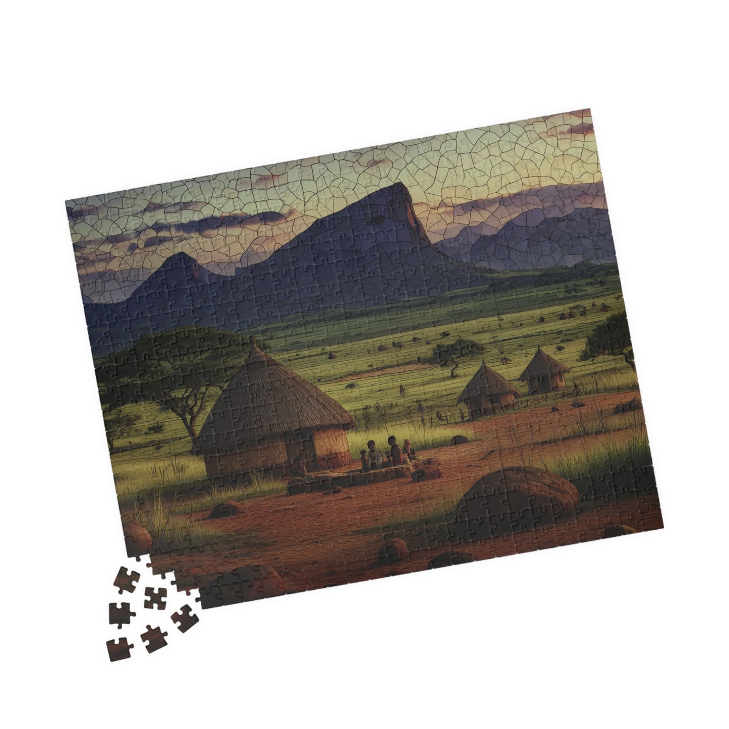 Savanna Mosaic, Celebrate Africa! (Jigsaw Puzzle)