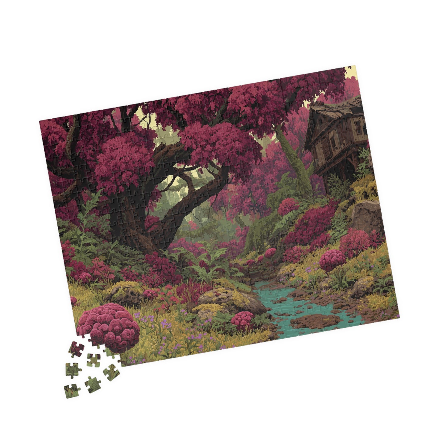Violet Verdant, The Grove of Forgotten Dreams (Jigsaw Puzzle)