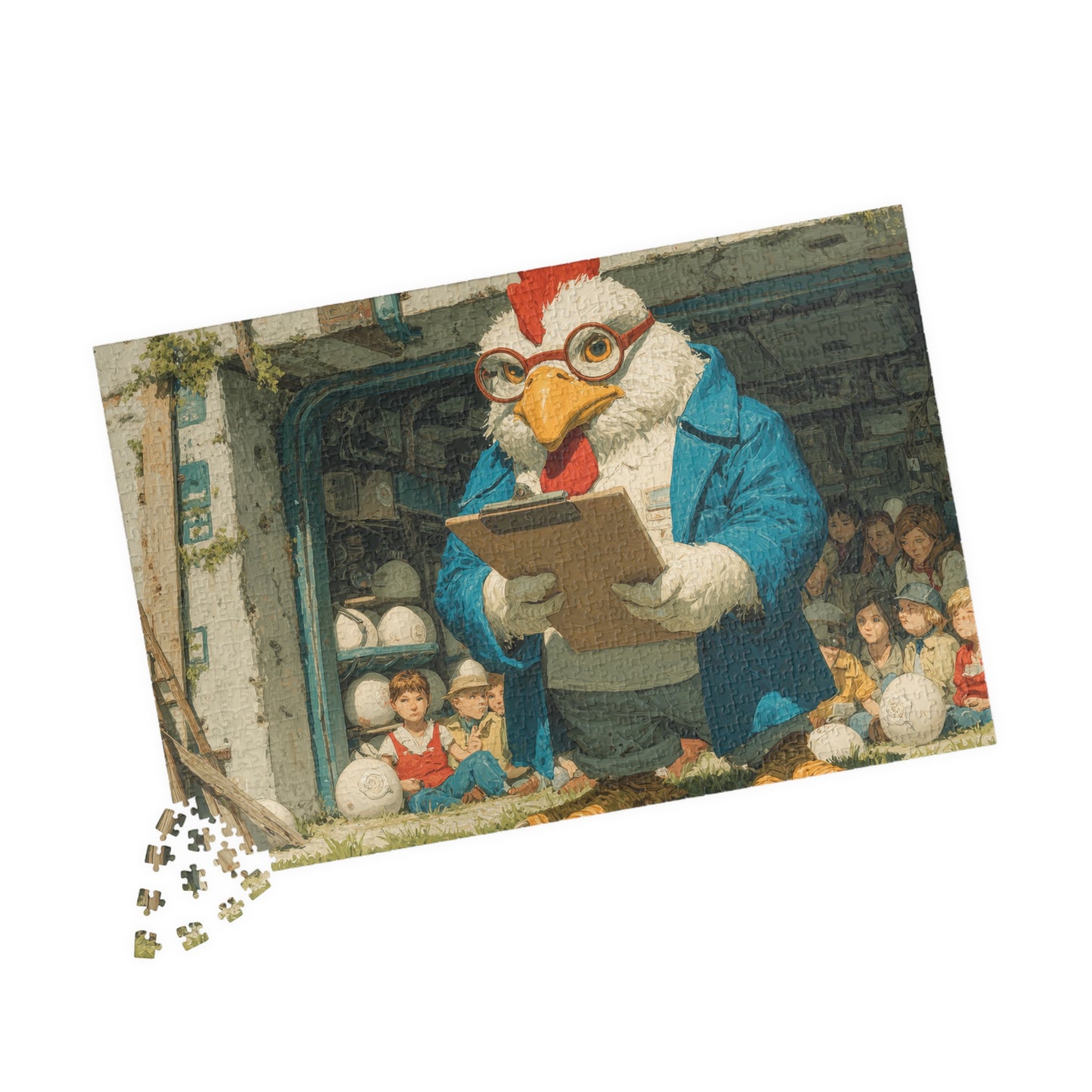 Under New Management, Cage-Free Humans (Jigsaw Puzzle)