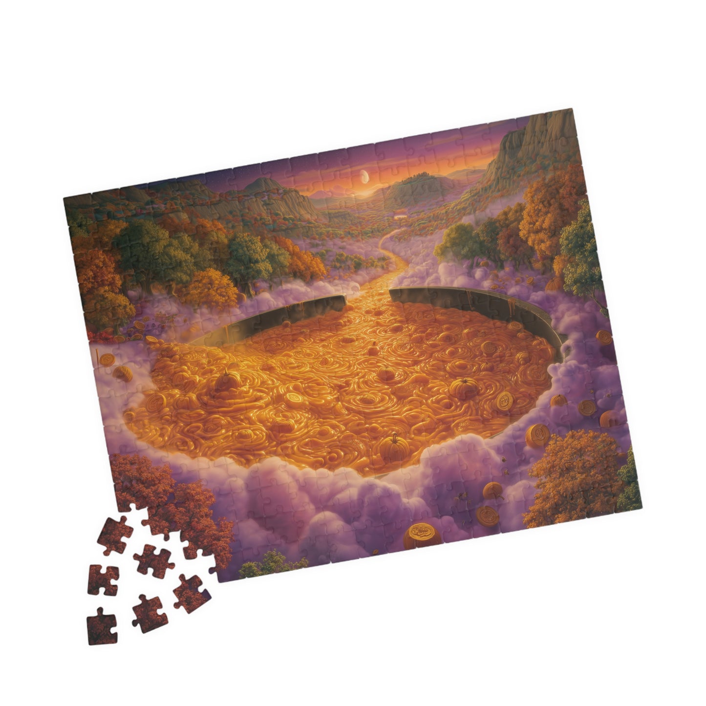 Pumpkin Soup Valley, Autumn's Bounty (Jigsaw Puzzle)