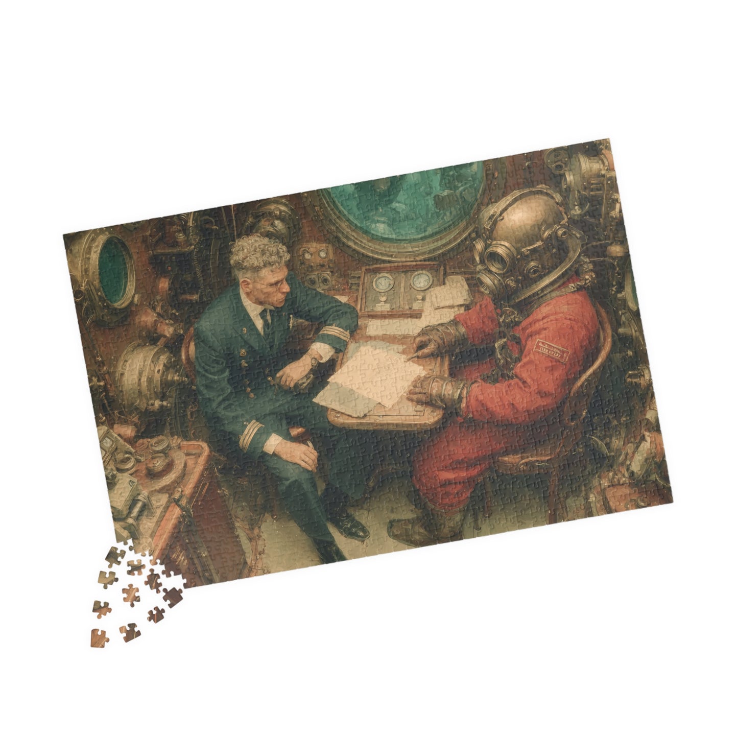 Iron Coffin Diplomacy, Submerged Negotiations (Jigsaw Puzzle)