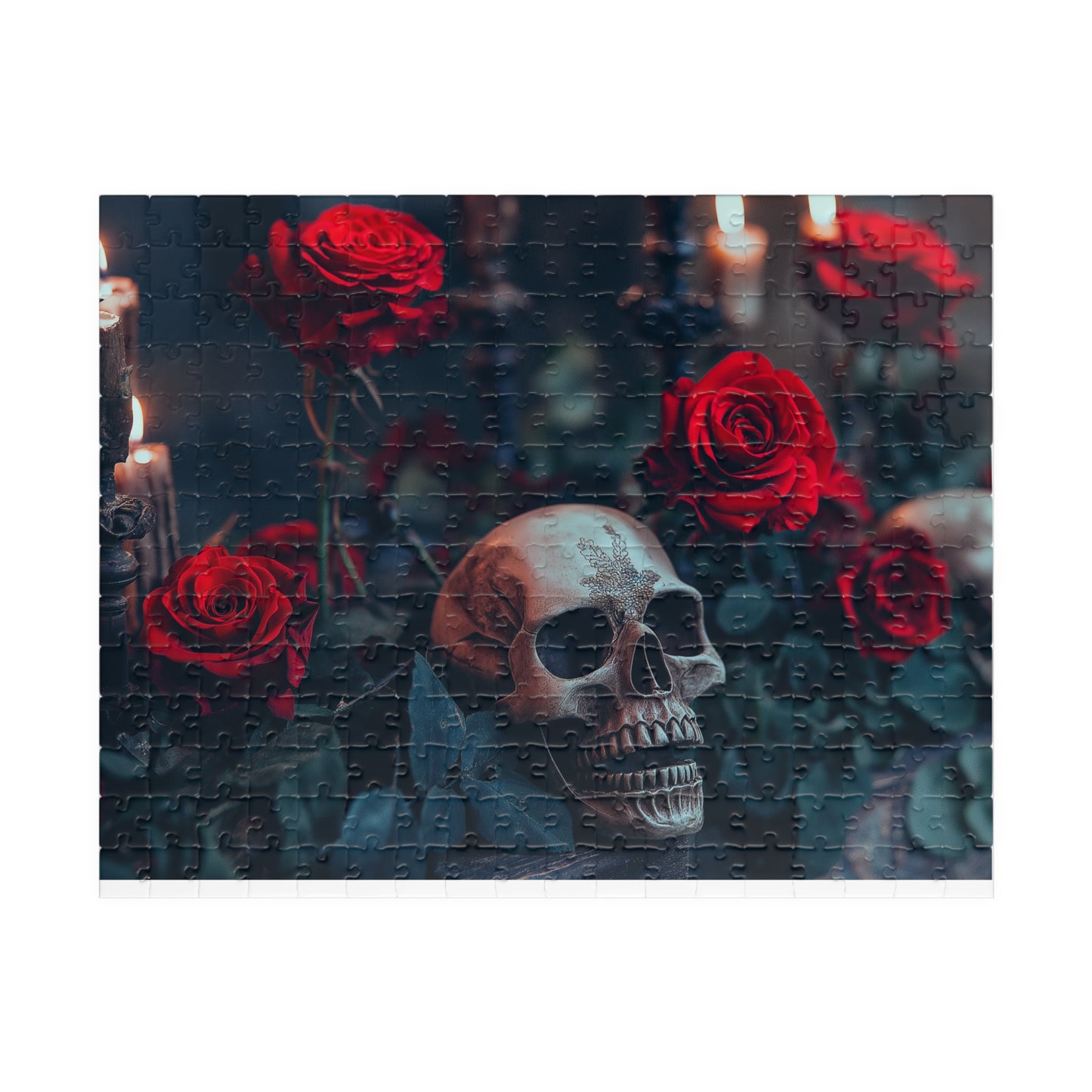 Mortal Bloom, Rose for a Skull (Jigsaw Puzzle)