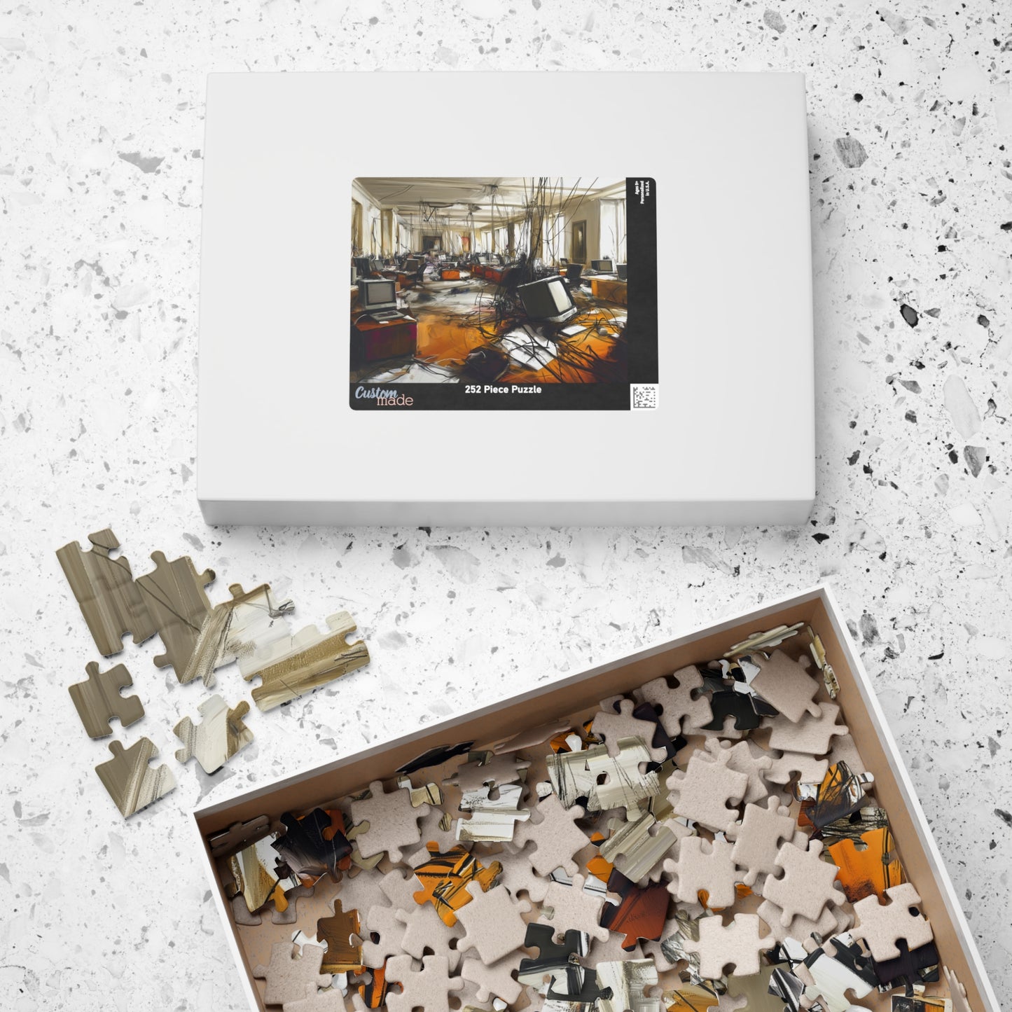 Day in the Office, Jumbled Space (Jigsaw Puzzle)