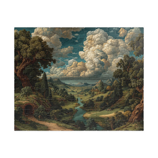 The Timeless Landscape, Valley of the Serene (Jigsaw Puzzle)