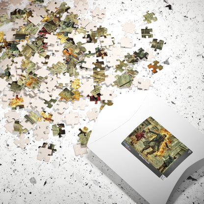 Spontaneous Combustion, A Street Show (Jigsaw Puzzle)