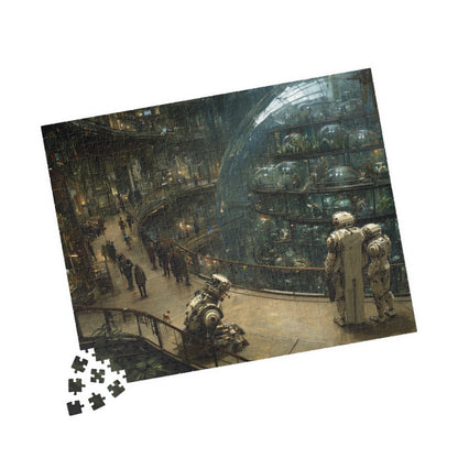 Glass Gardens of Tomorrow, Curators of the Forgotten Wild (Jigsaw Puzzle)