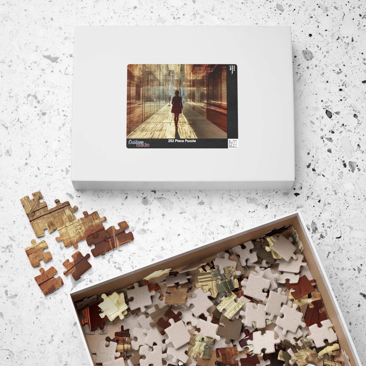 Corporate Silence, Alone in the Crowd (jigsaw puzzle)