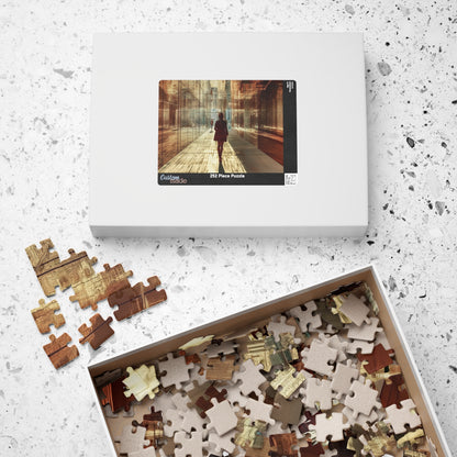 Corporate Silence, Alone in the Crowd (jigsaw puzzle)