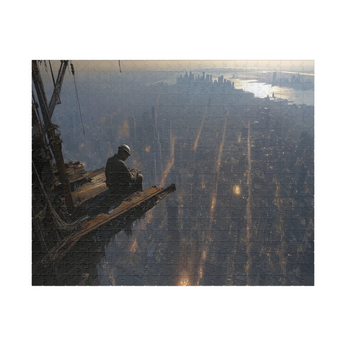 Builder of the Sky, Iron and Solitude (Jigsaw Puzzle)