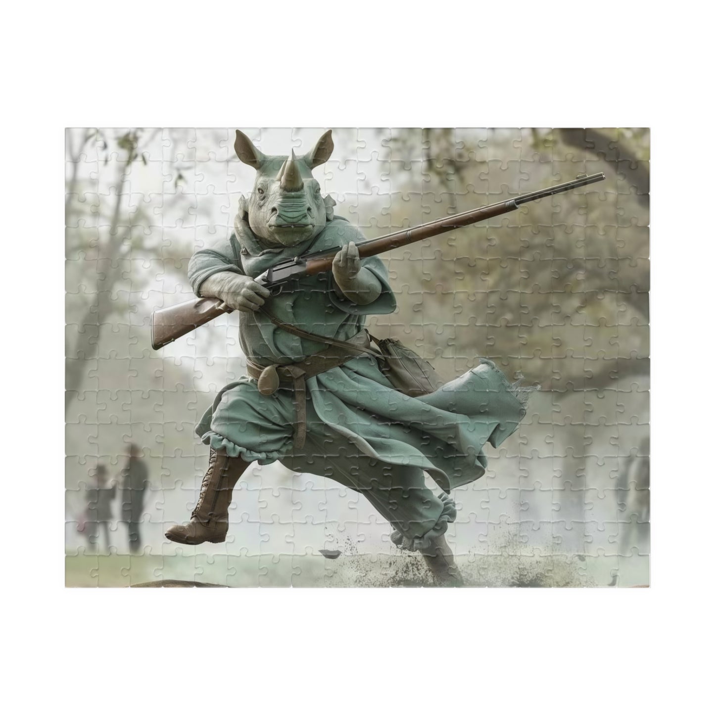 Ivory Hunter, Wanted Poacher (jigsaw puzzle)