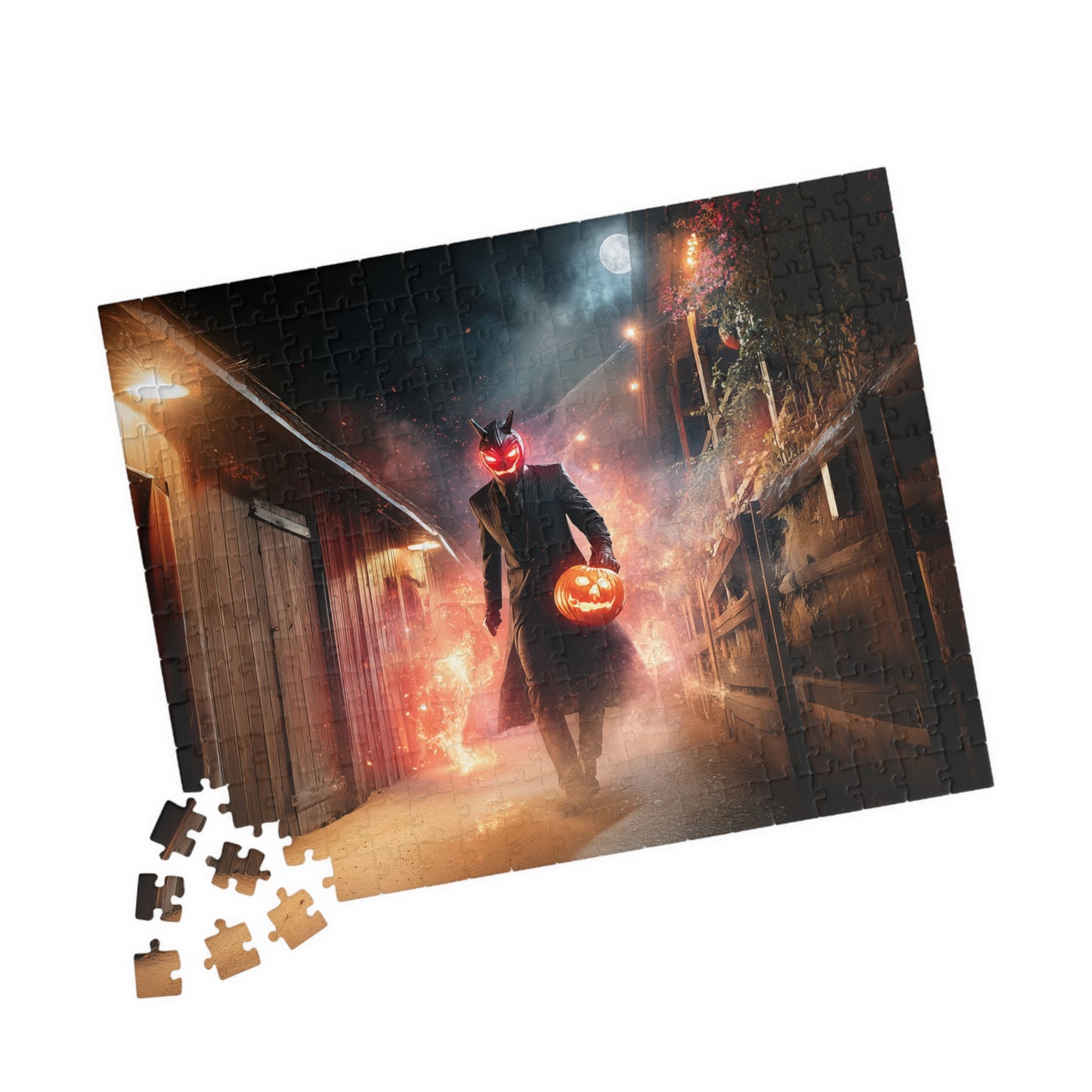 Harbinger of Halloween, Moonlit Fiend (Jigsaw Puzzle)