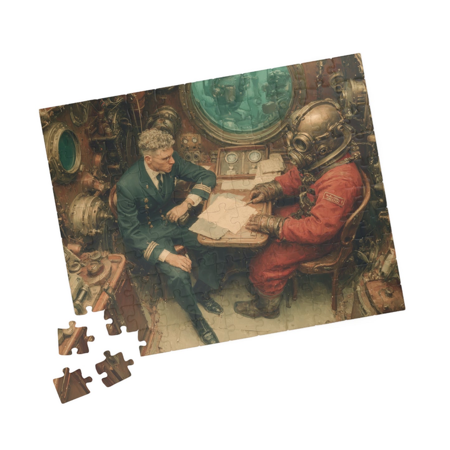 Iron Coffin Diplomacy, Submerged Negotiations (Jigsaw Puzzle)