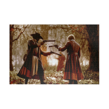 The Duel At Dawn, Gunsmoke and Resolve (Jigsaw Puzzle)