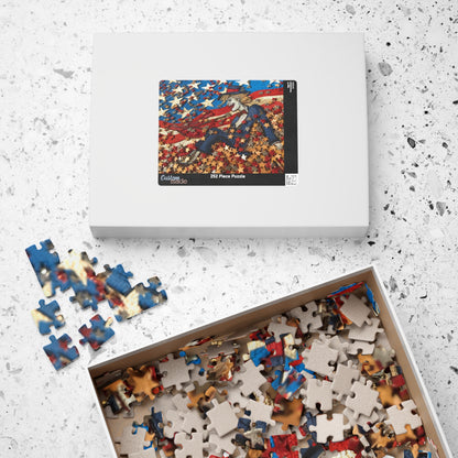 Happy 4th Of July, Time for a Party (Jigsaw Puzzle)