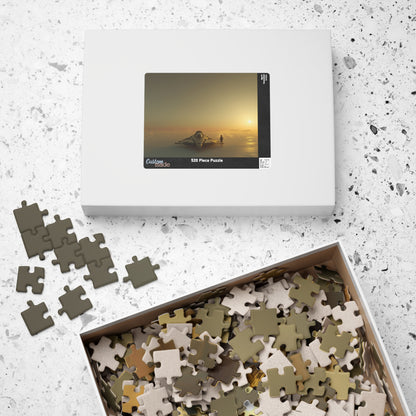 Stranded in Heaven, Vessel on the Cloud Sea (Jigsaw Puzzle)