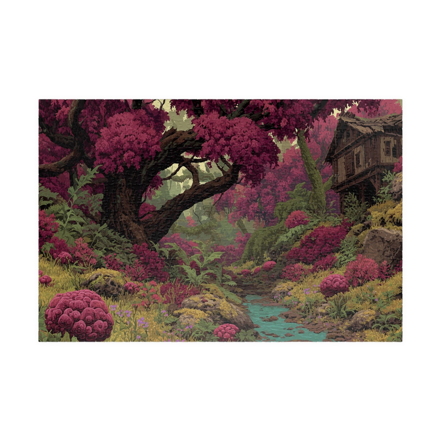 Violet Verdant, The Grove of Forgotten Dreams (Jigsaw Puzzle)