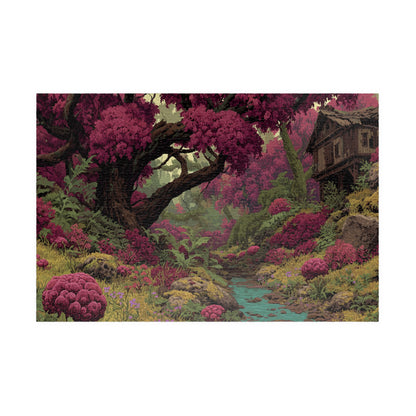 Violet Verdant, The Grove of Forgotten Dreams (Jigsaw Puzzle)