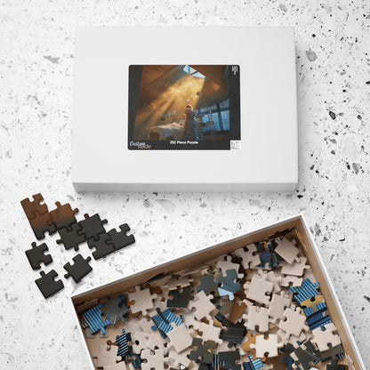 Quiet Heroine, Hope Woven in White (Jigsaw Puzzle)