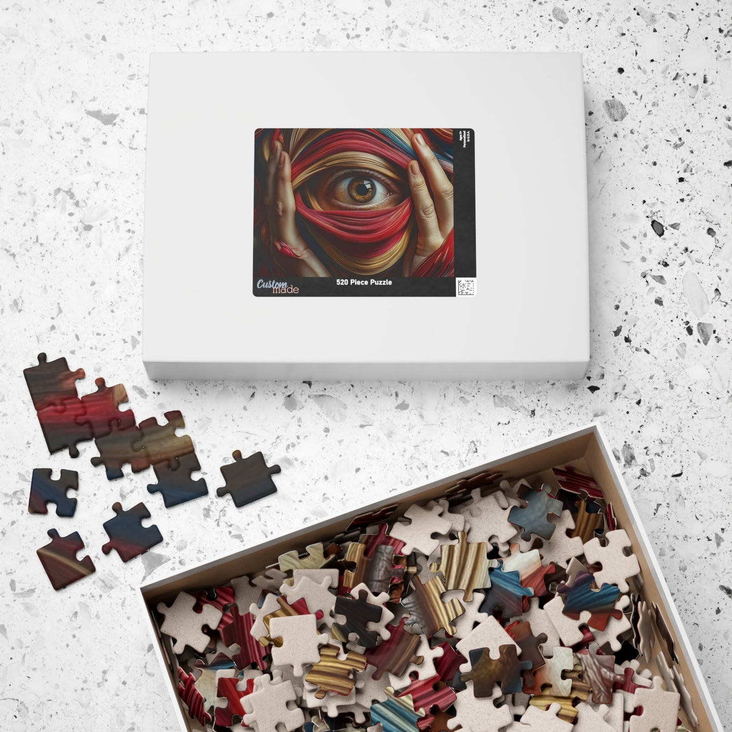 Make Up Your Mind, Eye Wide Open (jigsaw puzzle)