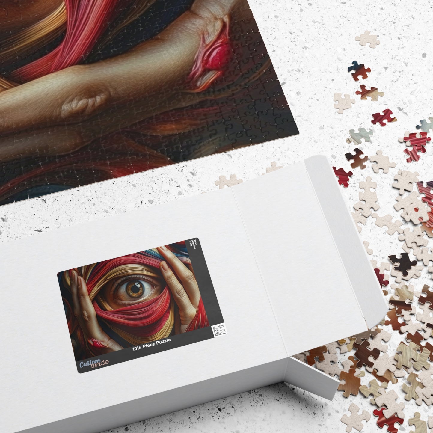 Make Up Your Mind, Eye Wide Open (jigsaw puzzle)
