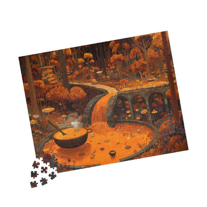 Pumpkin Flavored Forest, The Autumn Kitchen (Jigsaw Puzzle)