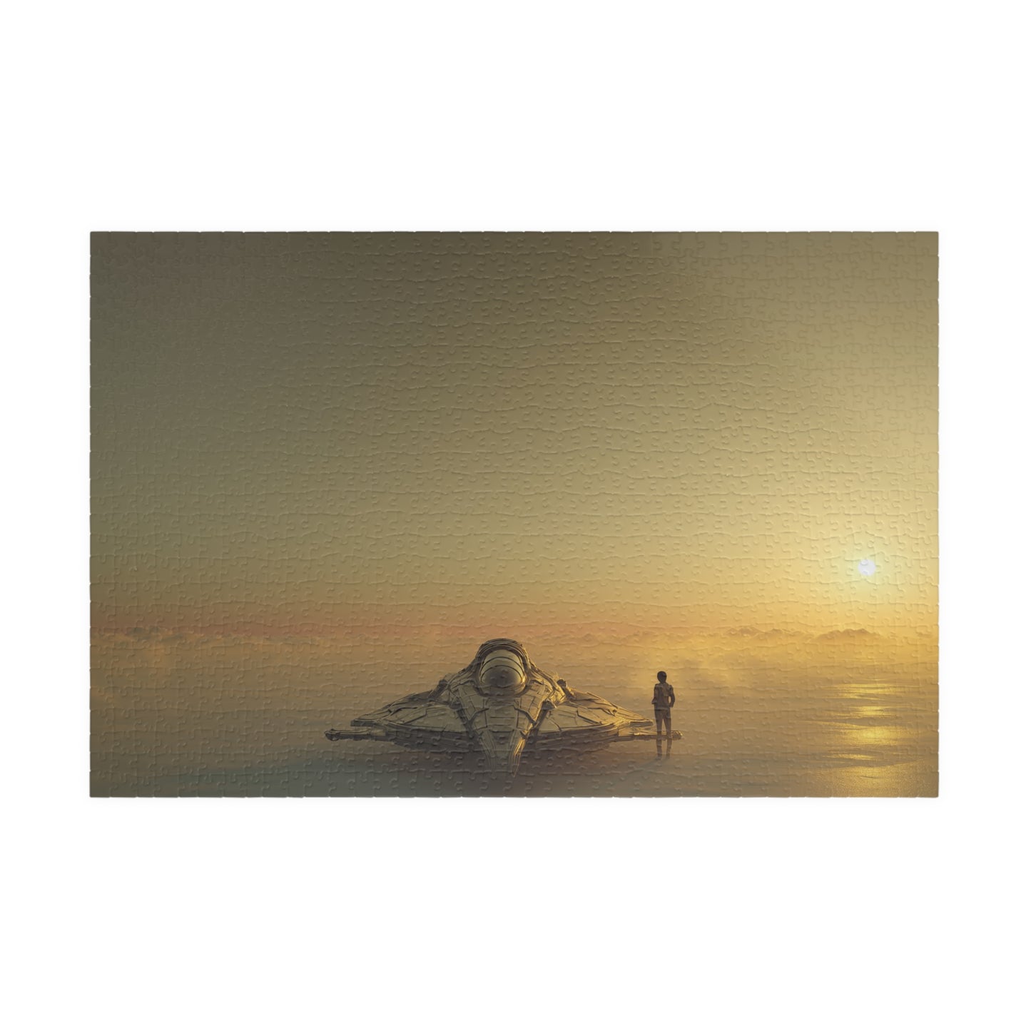 Stranded in Heaven, Vessel on the Cloud Sea (Jigsaw Puzzle)