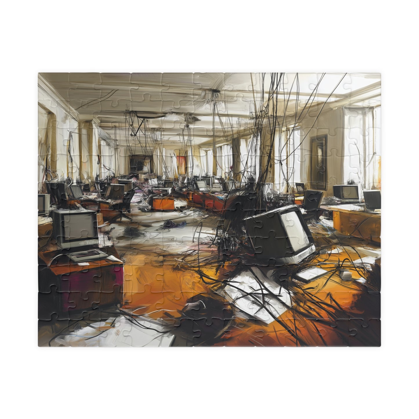 Day in the Office, Jumbled Space (Jigsaw Puzzle)