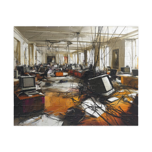Day in the Office, Jumbled Space (Jigsaw Puzzle)