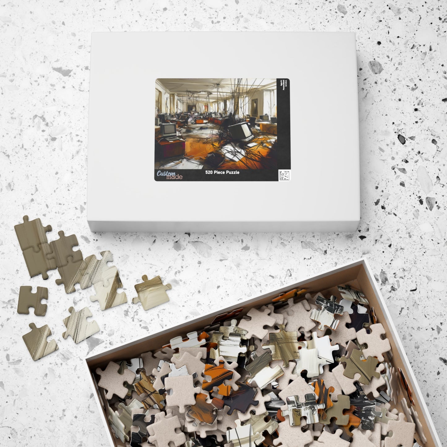 Day in the Office, Jumbled Space (Jigsaw Puzzle)