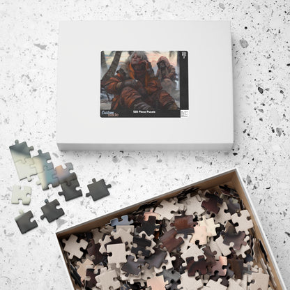 Wasteland Sustenance, A Scavenger's Lunch (Jigsaw Puzzle)